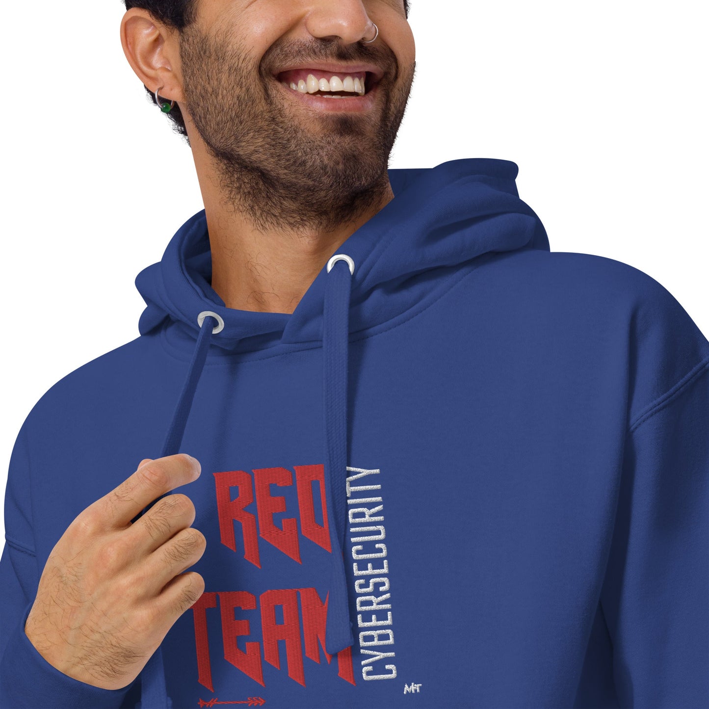 Cyber Security Red Team V9 - Unisex Hoodie Embroidered by DarkByteGear