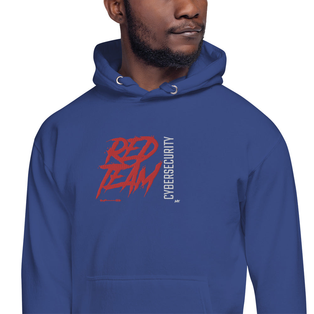 Cyber Security Red Team V10 - Unisex Hoodie (embroidered) by DarkByteGear