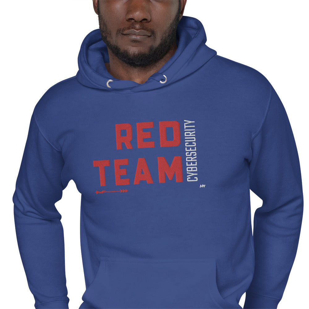 Cyber Security Red Team V7 - Unisex Hoodie Embroidery by DarkByteGear