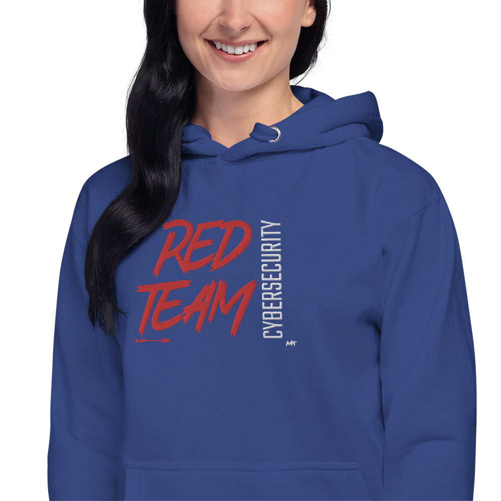 Cyber Security Red Team V6 - Unisex Hoodie (embroidered) by DarkByteGear