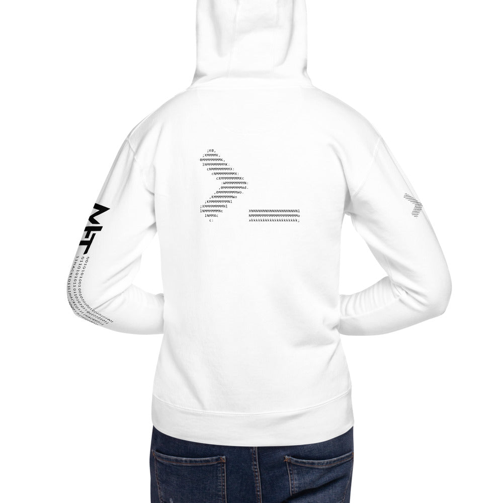 CLI - Unisex Hoodie (back print) by DarkByteGear
