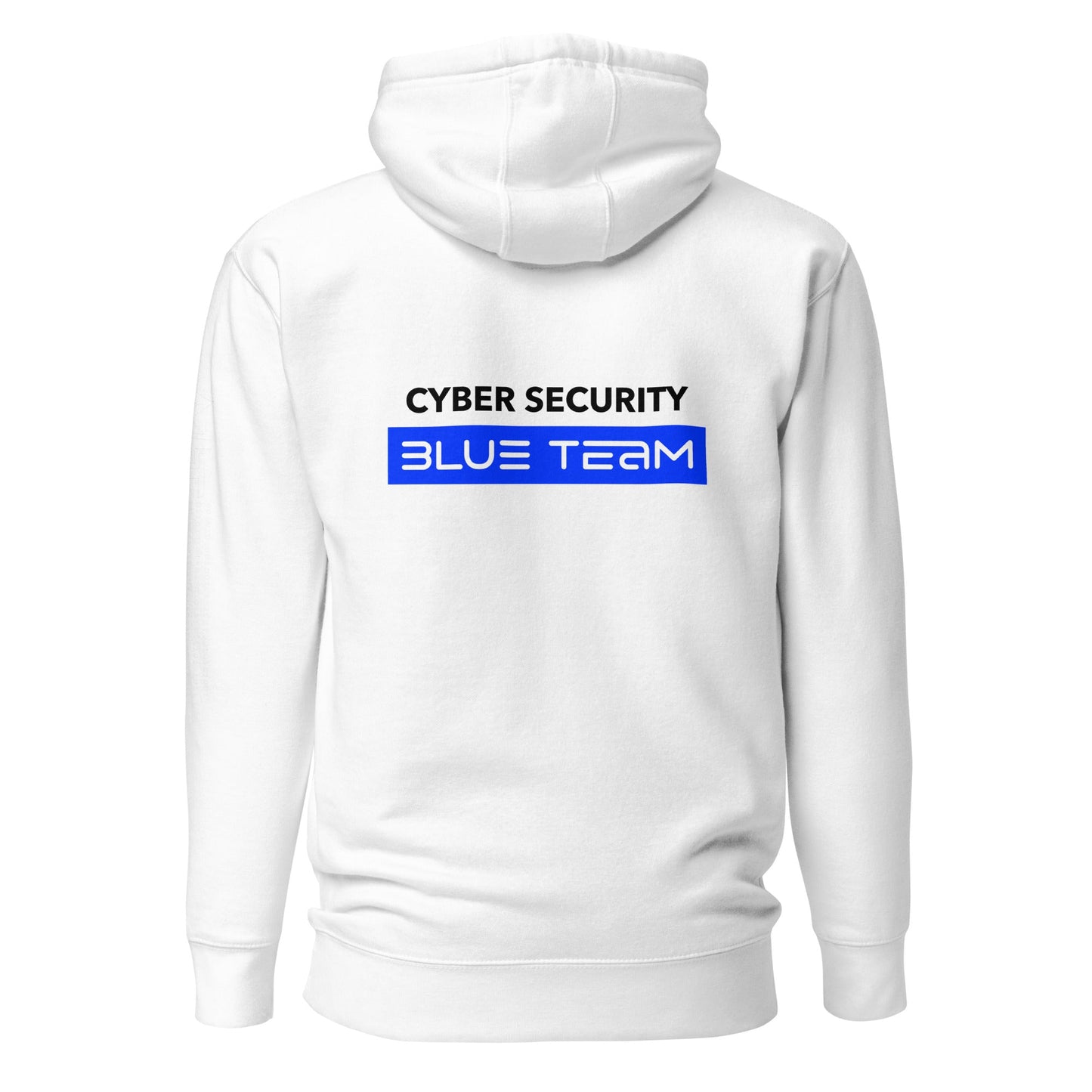 Cyber Security Blue Team V8 - Unisex Hoodie ( Back Print ) by DarkByteGear