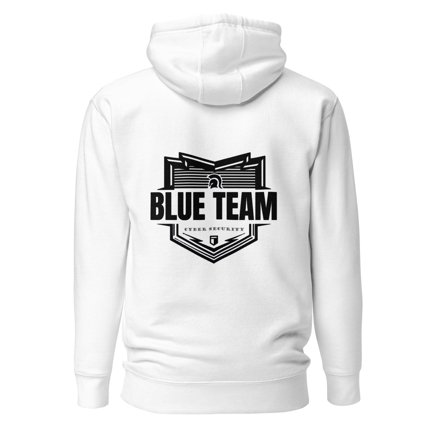Cyber Security Blue Team V1 - Unisex Hoodie ( Back Print ) by DarkByteGear