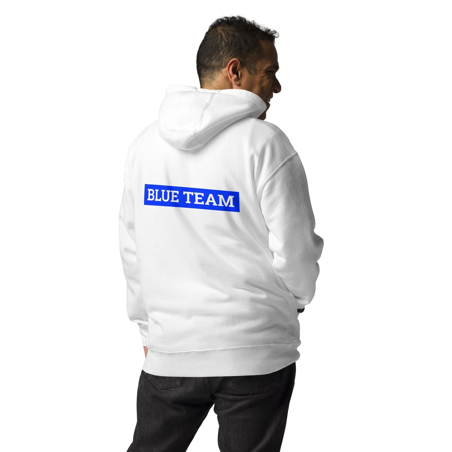 Cyber Security Blue Team V6 - Unisex Hoodie ( Back Print ) by DarkByteGear