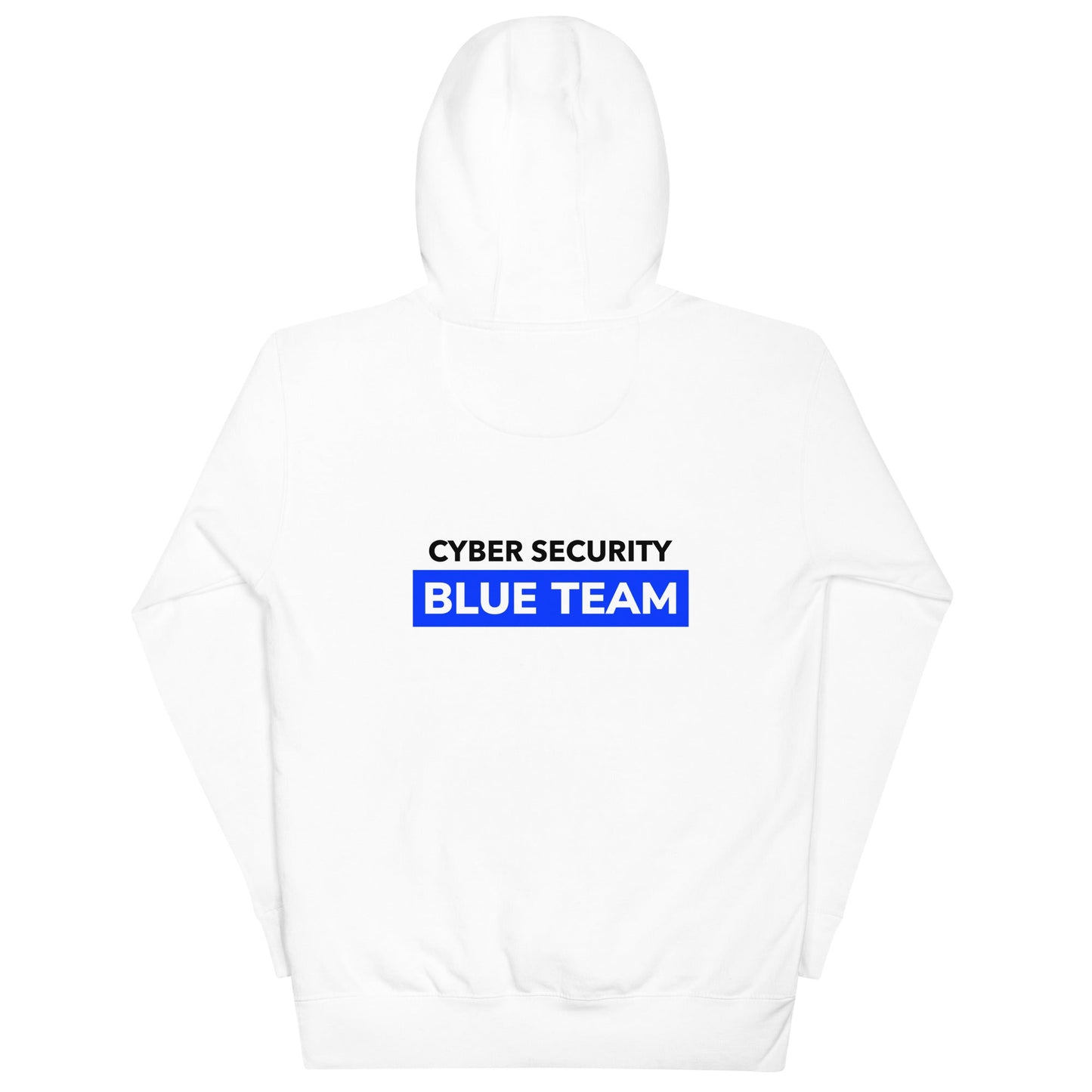 Cyber Security Blue Team V11 - Unisex Hoodie ( Back Print ) by DarkByteGear