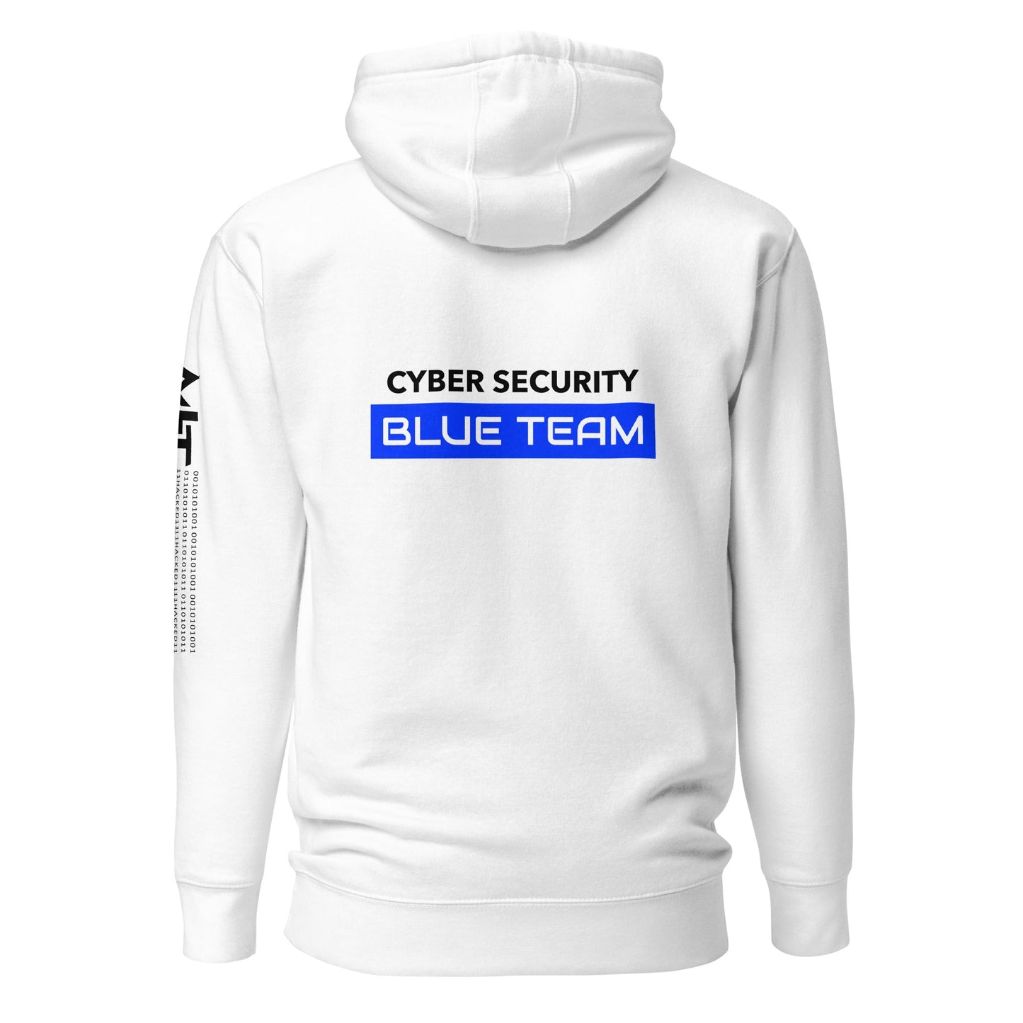 Cyber Security Blue Team V12 - Unisex Hoodie ( Back Print ) by DarkByteGear