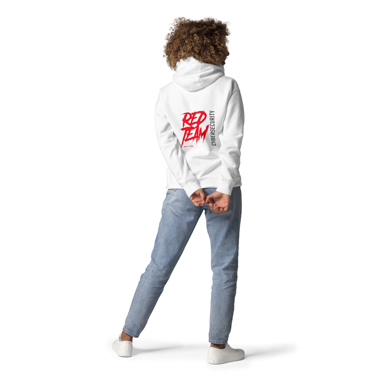 Cyber Security Red Team V6 - Unisex Hoodie ( Back Print ) by DarkByteGear