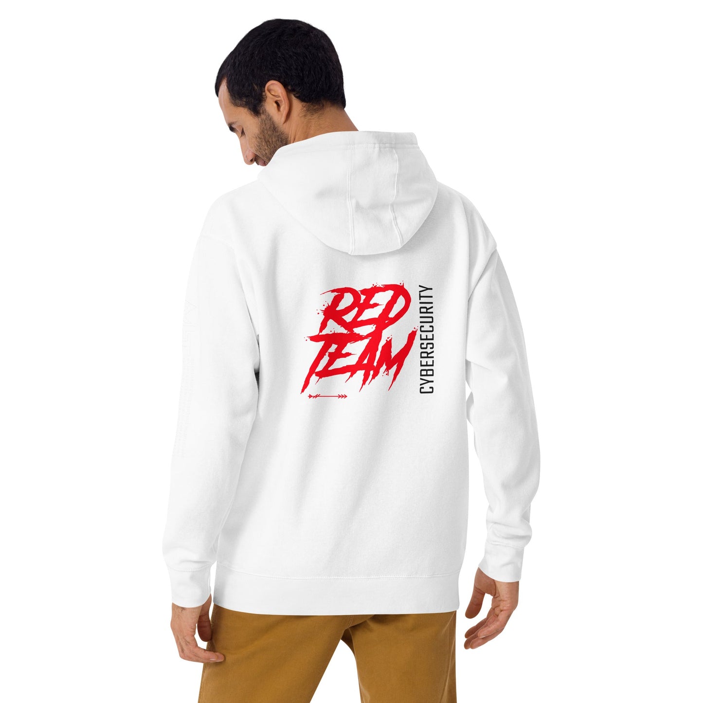 Cyber Security Red Team V6 - Unisex Hoodie ( Back Print ) by DarkByteGear