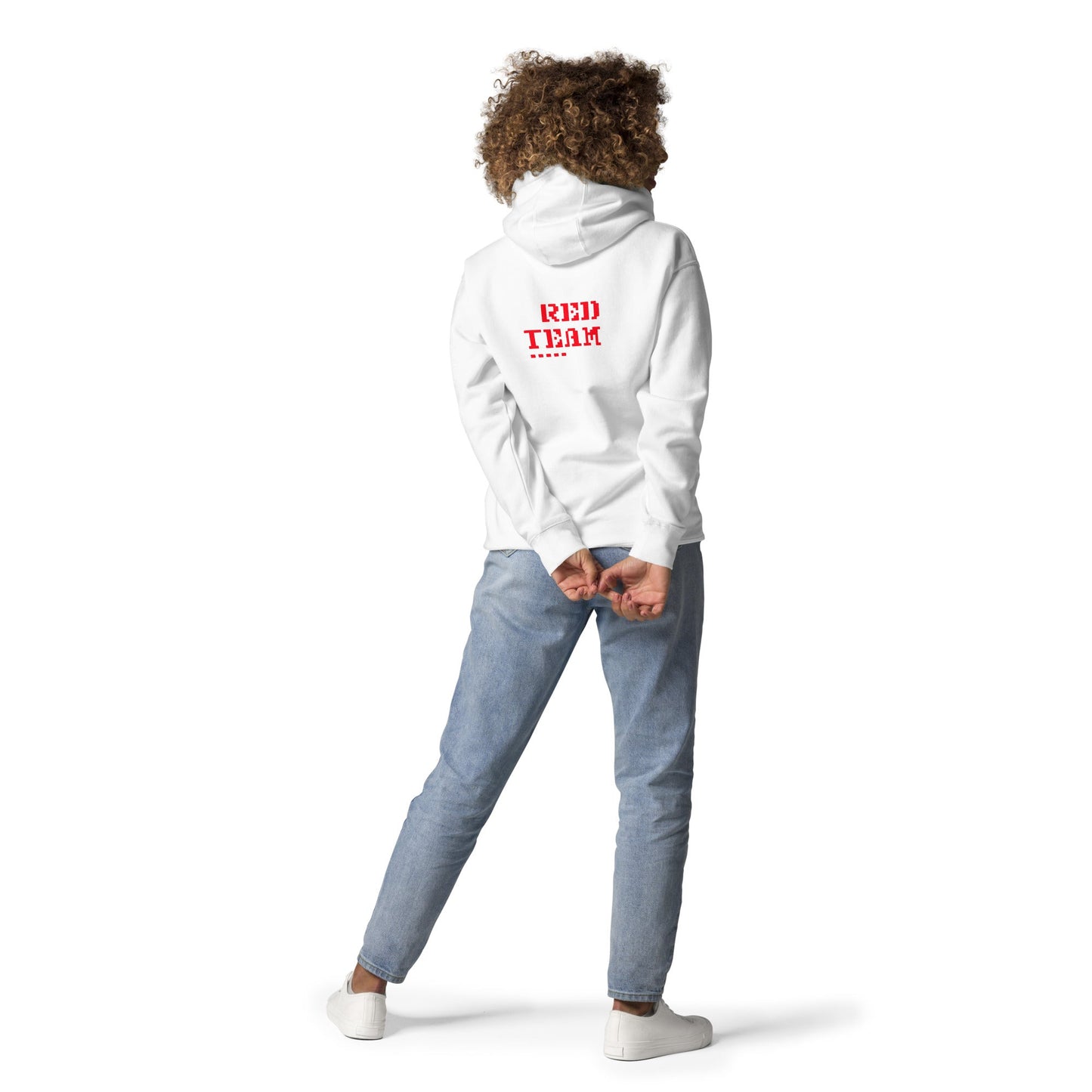 Cyber Security Red Team V15 - Unisex Hoodie ( Back Print ) by DarkByteGear