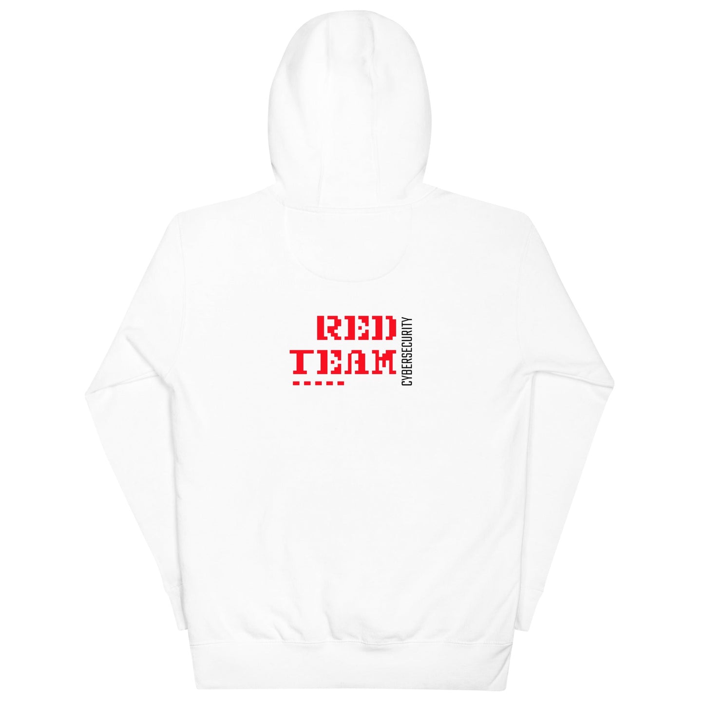 Cyber Security Red Team V15 - Unisex Hoodie ( Back Print ) by DarkByteGear