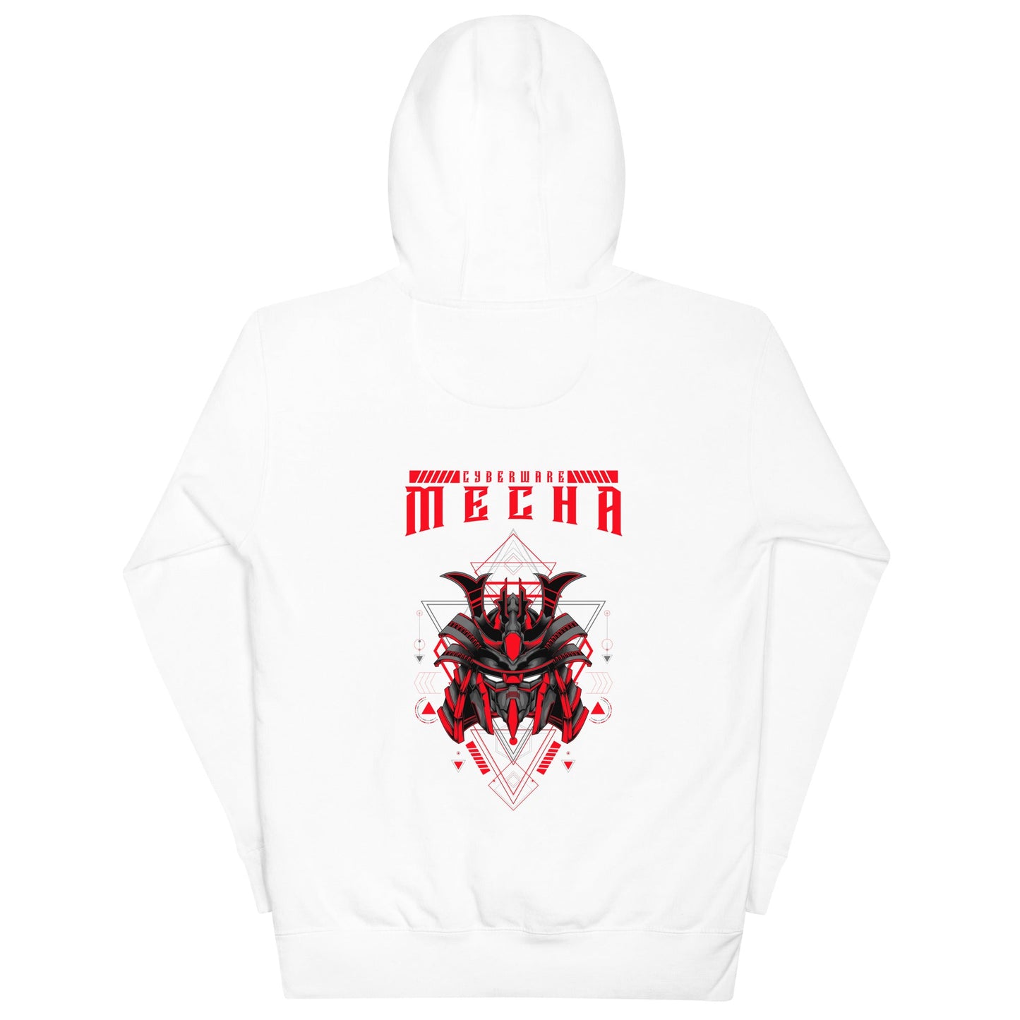 CyberWare Mecha - Unisex Hoodie ( Back Print ) by DarkByteGear
