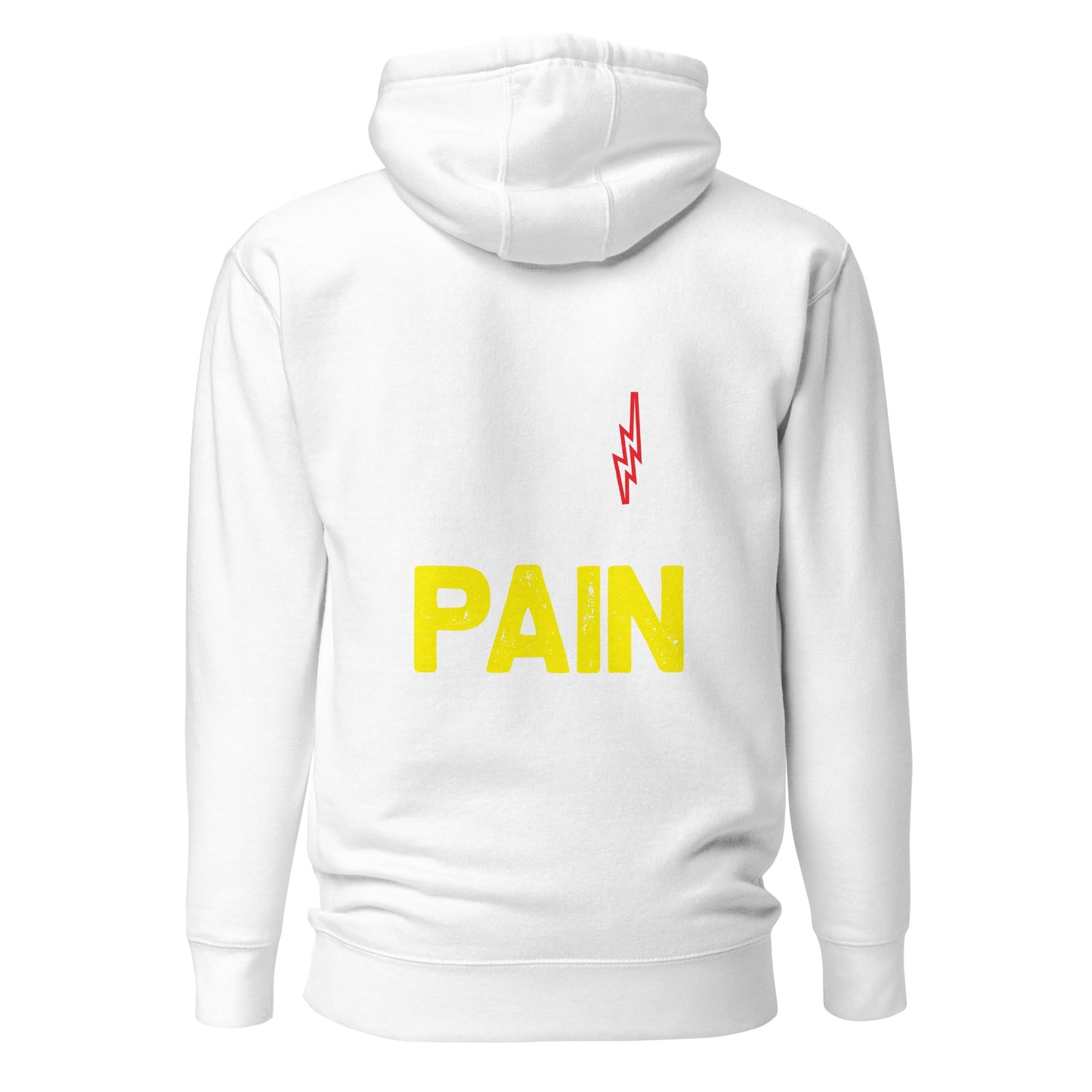No Pain No Gain - Unisex Hoodie ( Back Print ) by DarkByteGear