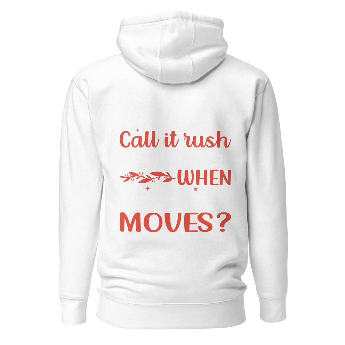 Why do they say Rush Hours, when nothing moves? - Unisex Hoodie ( Back Print ) by DarkByteGear