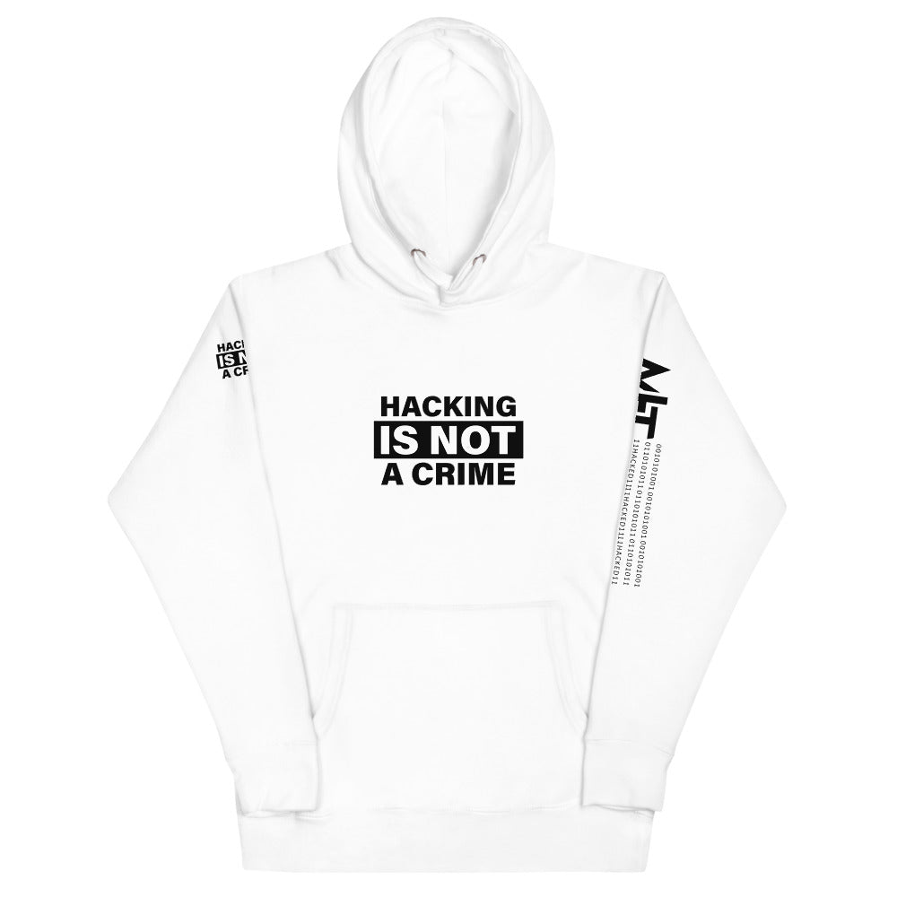 Hacking is not a crime - Unisex Hoodie by DarkByteGear