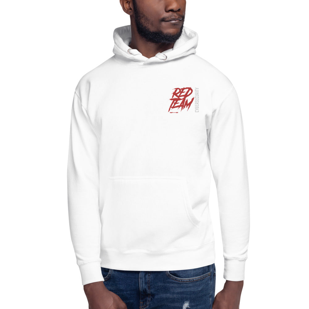 Cyber Security Red Team V10 - Unisex Hoodie (embroidered) by DarkByteGear