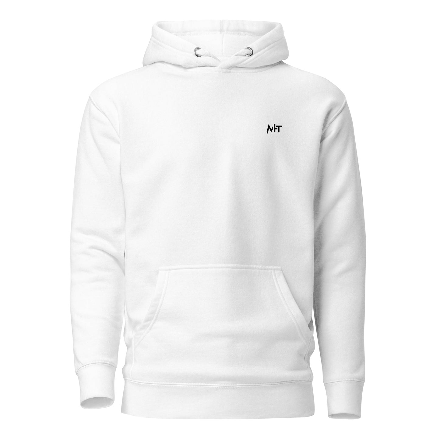 ASAP is not a deadline - Unisex Hoodie (back print) by DarkByteGear