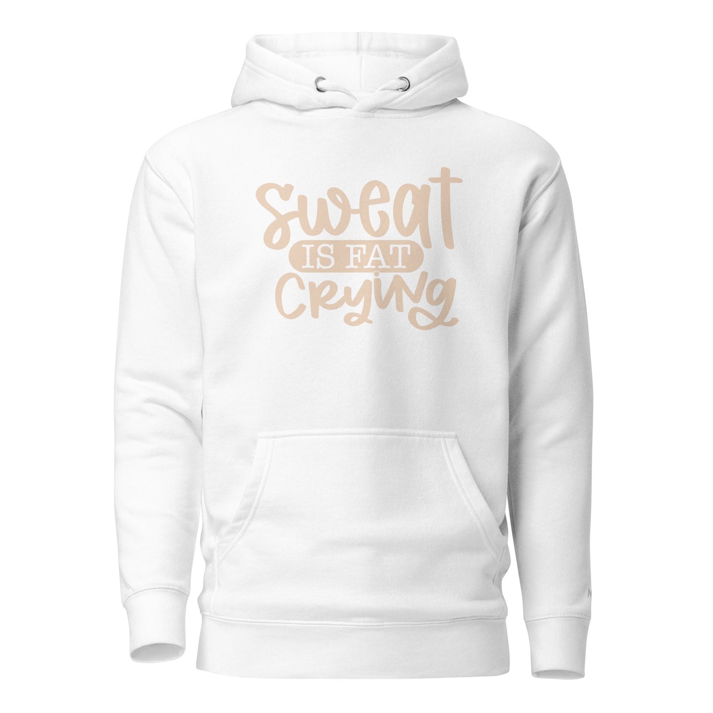 Sweat is fat crying - Unisex Hoodie by DarkByteGear