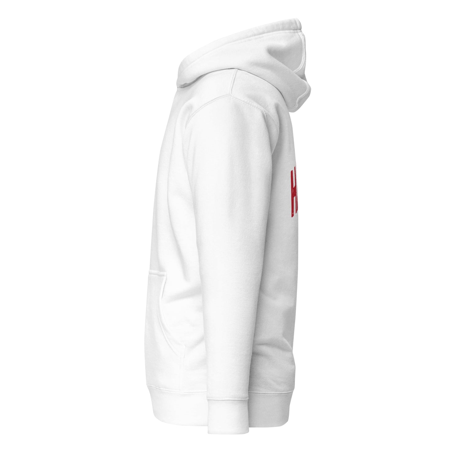Train Hard - Unisex Hoodie (back print) by DarkByteGear