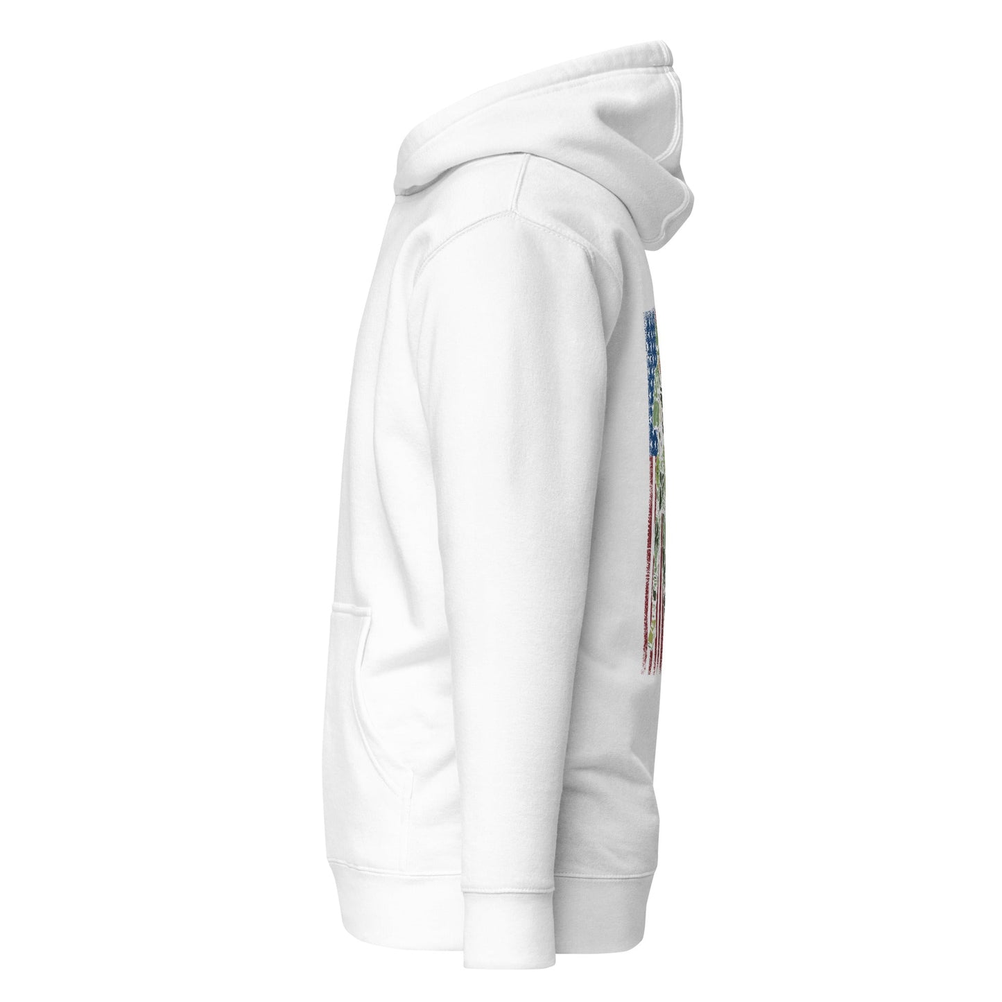 Proud Army Mom - Unisex Hoodie (back print) by DarkByteGear