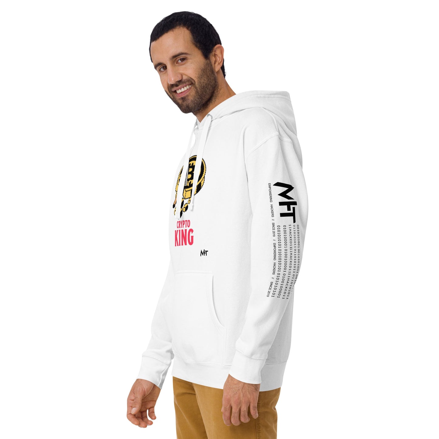 Crypto King - Unisex Hoodie by DarkByteGear