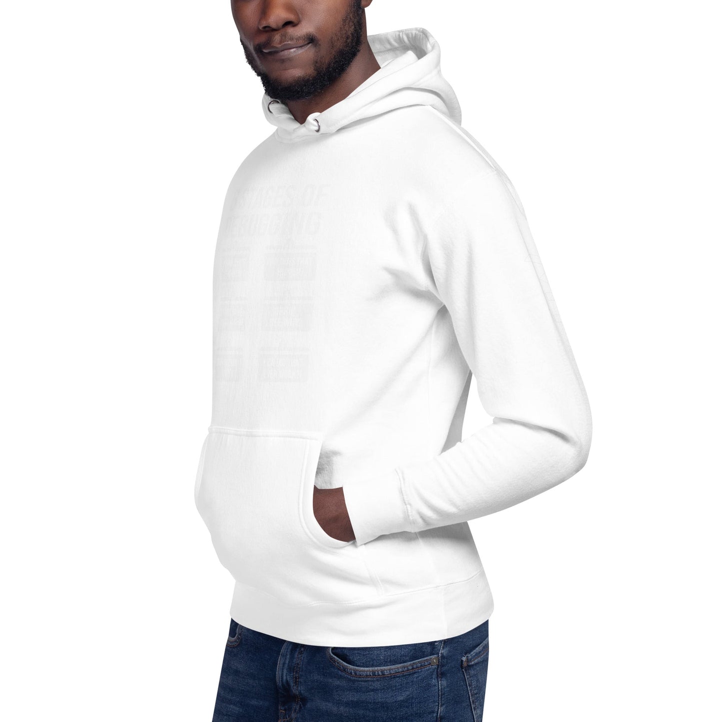 6 Stages of Debugging - Unisex Hoodie by DarkByteGear