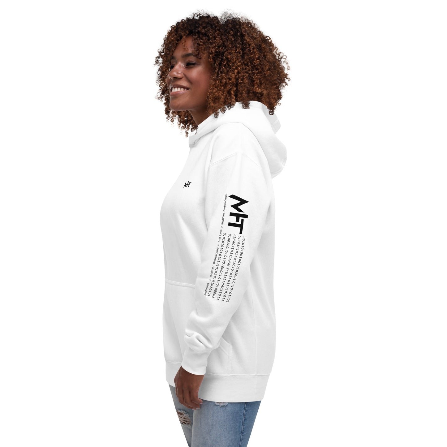 Bearish And Bullish (DB) in Light color - Unisex Hoodie ( Back Print ) by DarkByteGear