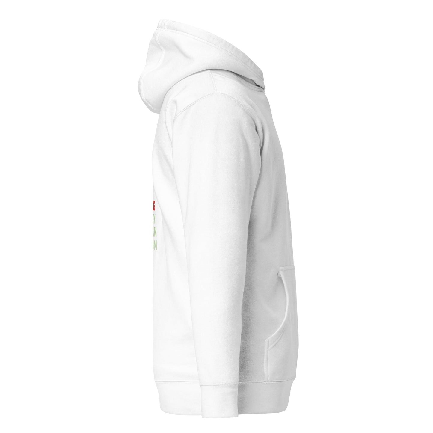 Proudly Serving as an Army Mom - Unisex Hoodie ( Back Print ) by DarkByteGear