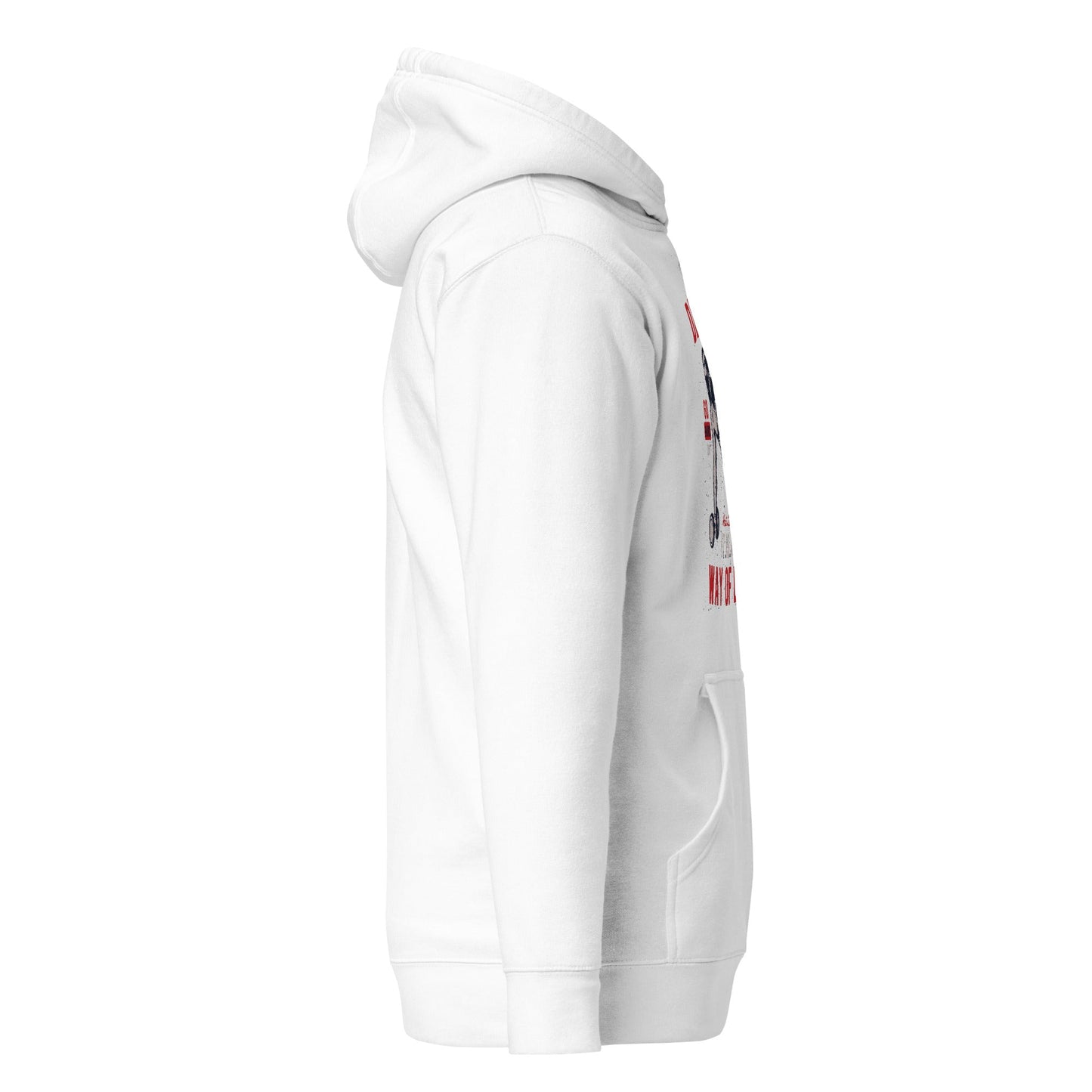 Fit is not a destination: it is a way of life - Unisex Hoodie by DarkByteGear
