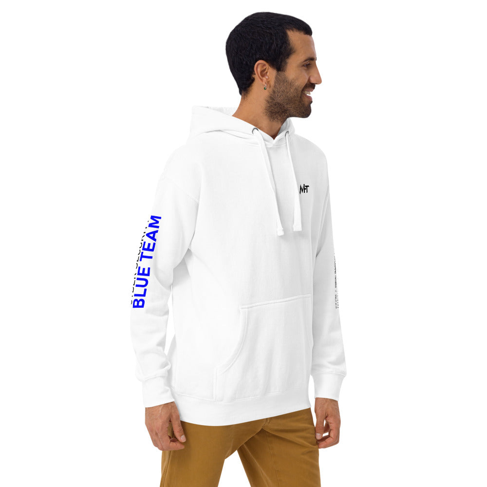 Cyber Security Blue team V4 - Unisex Hoodie (back print) by DarkByteGear