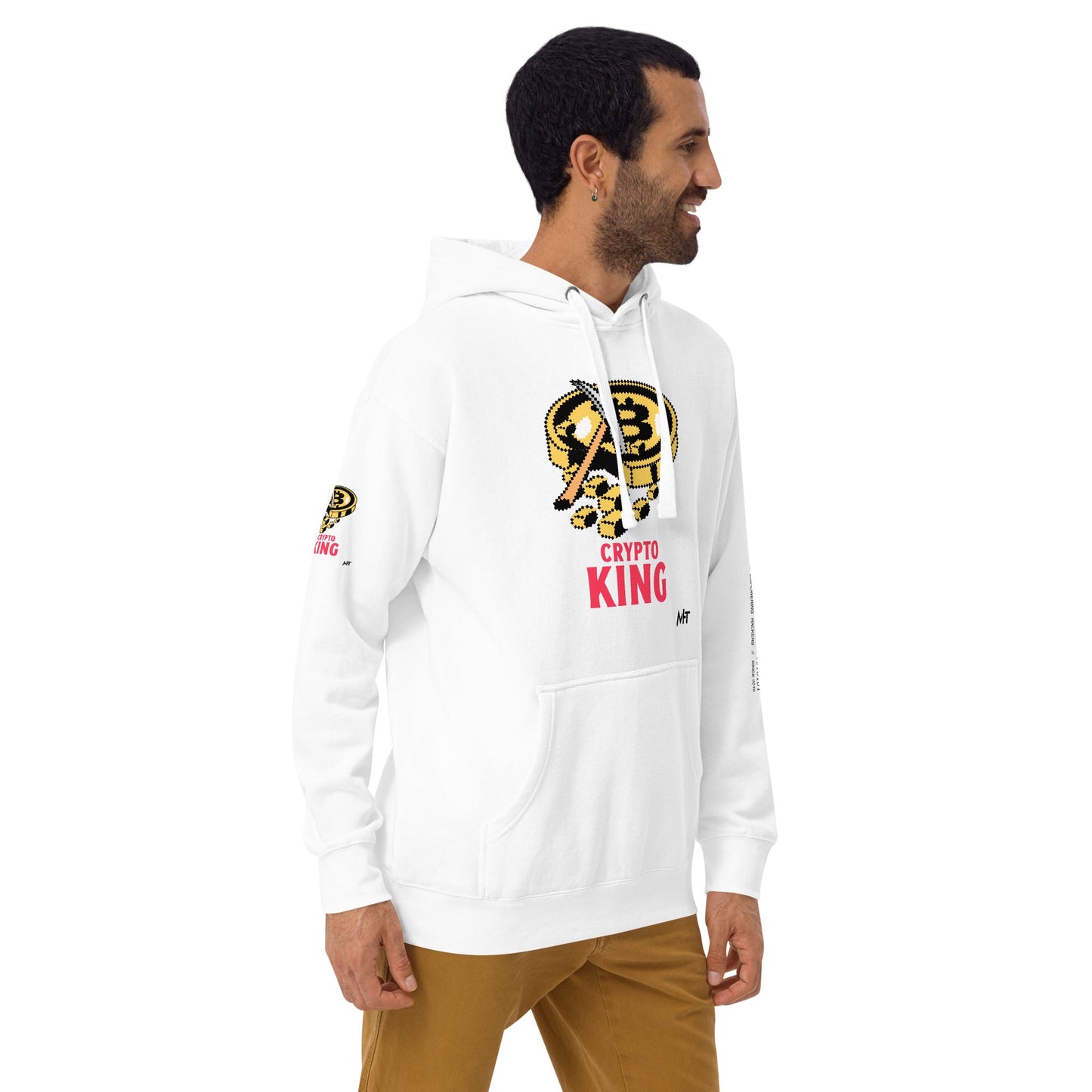 Crypto King - Unisex Hoodie by DarkByteGear
