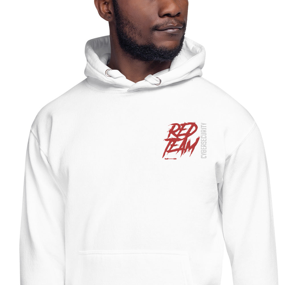Cyber Security Red Team V10 - Unisex Hoodie (embroidered) by DarkByteGear