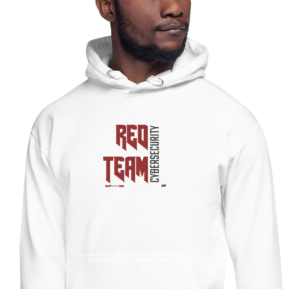 Cyber Security Red Team V9 - Unisex Hoodie Embroidered by DarkByteGear