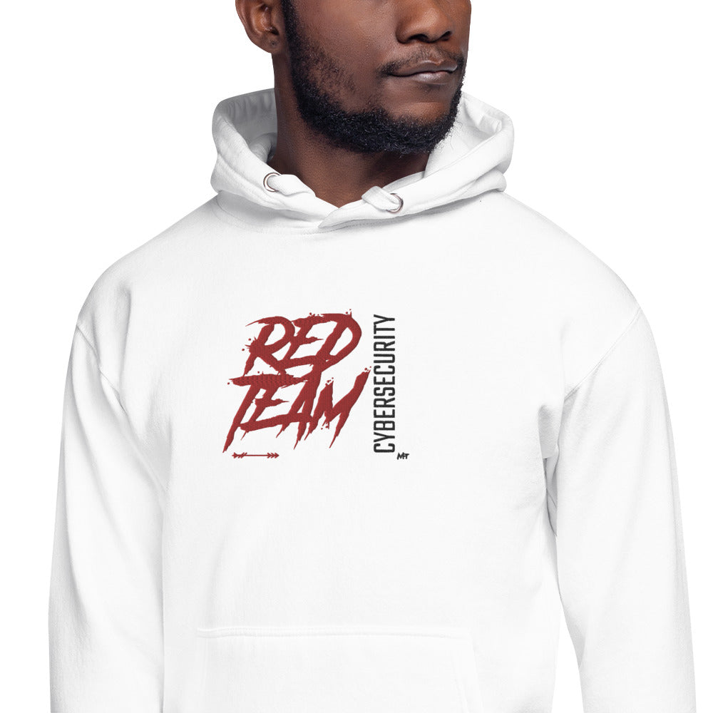 Cyber Security Red Team V10 - Unisex Hoodie (embroidered) by DarkByteGear