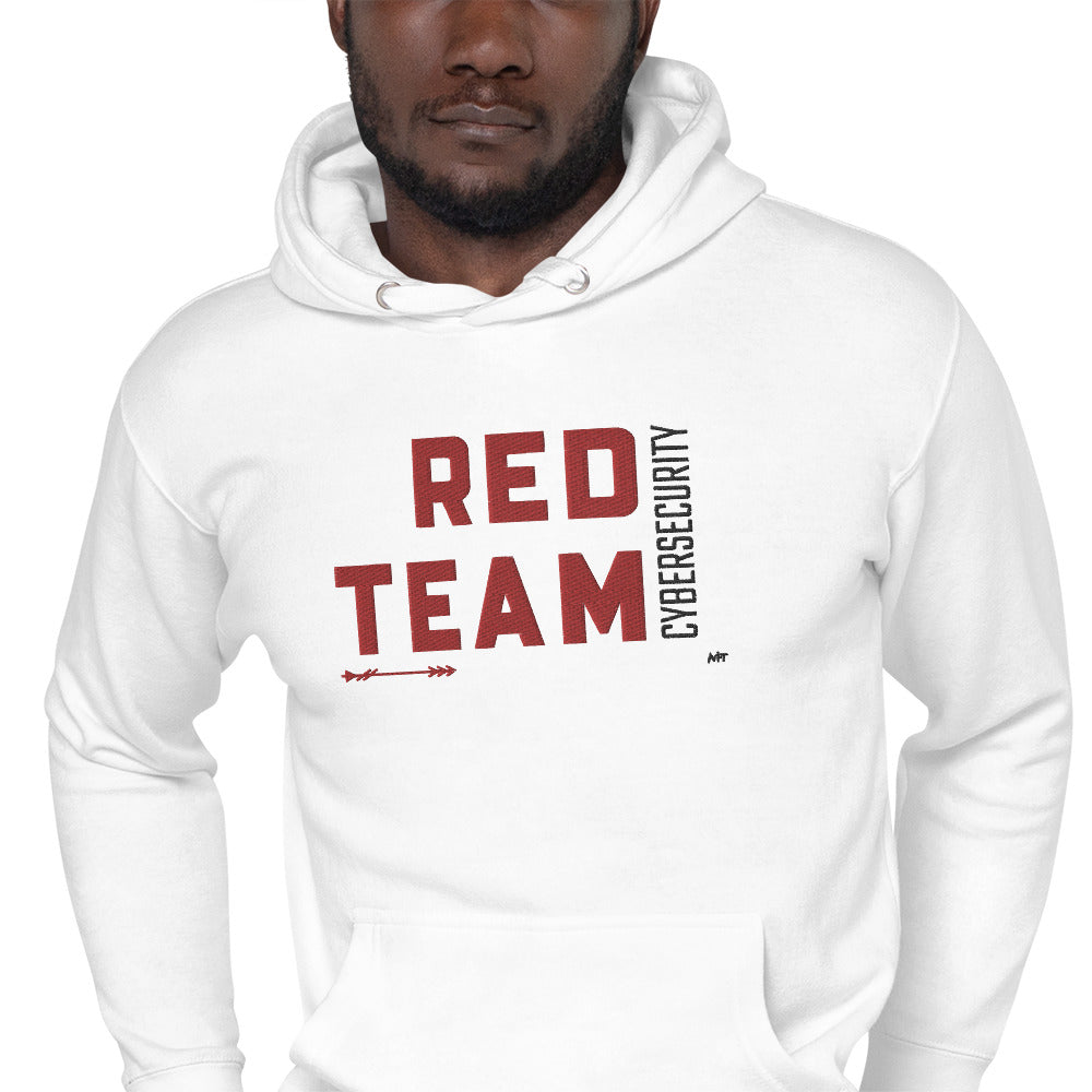 Cyber Security Red Team V7 - Unisex Hoodie Embroidery by DarkByteGear