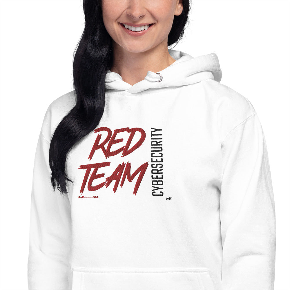 Cyber Security Red Team V6 - Unisex Hoodie (embroidered) by DarkByteGear