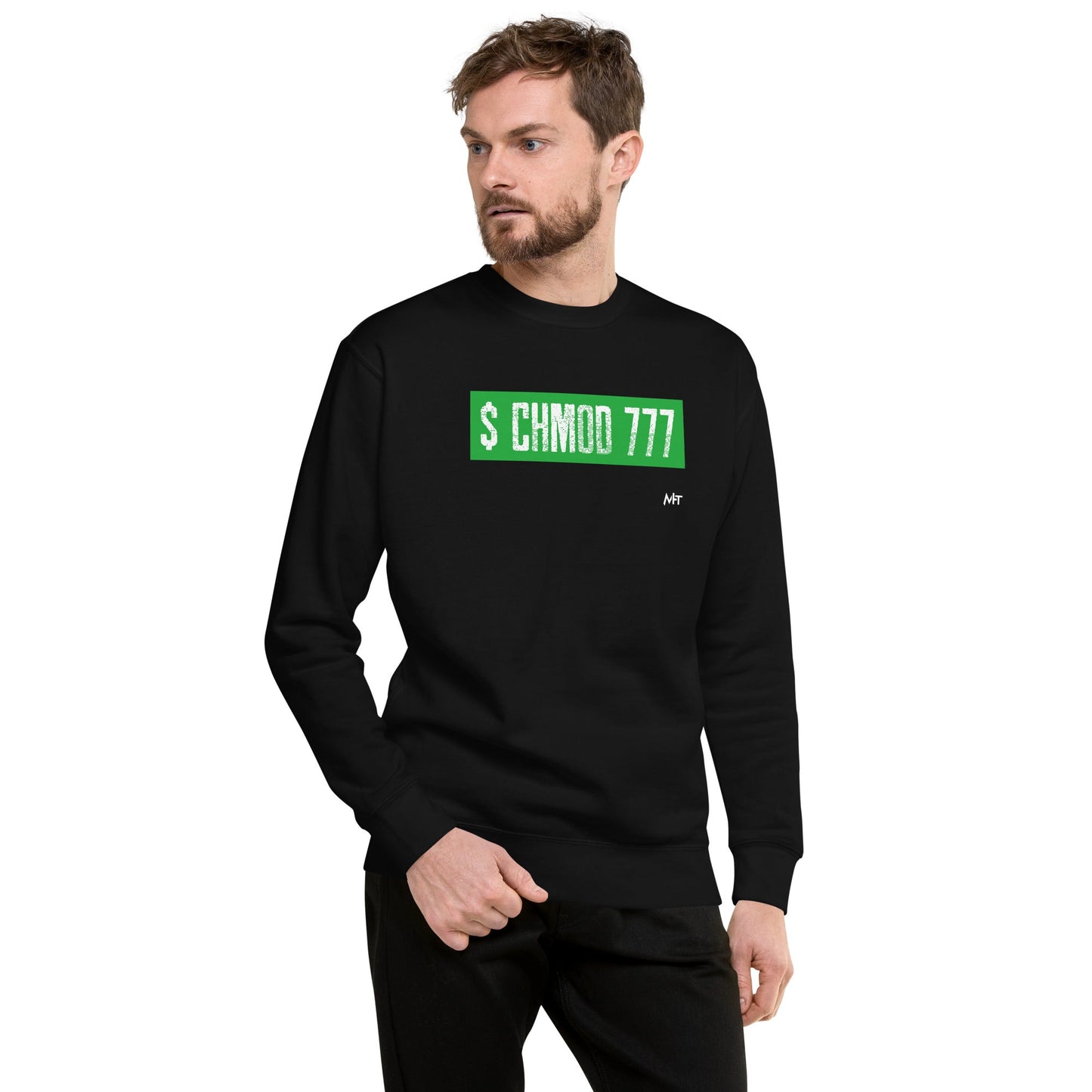 Chmod 777 - Unisex Premium Sweatshirt by DarkByteGear