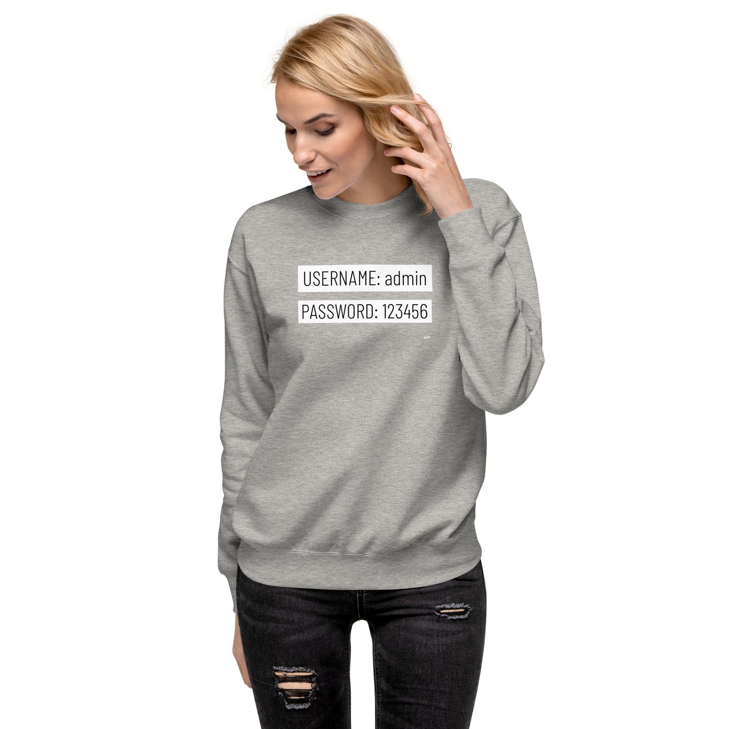 Username - Unisex Premium Sweatshirt by DarkByteGear
