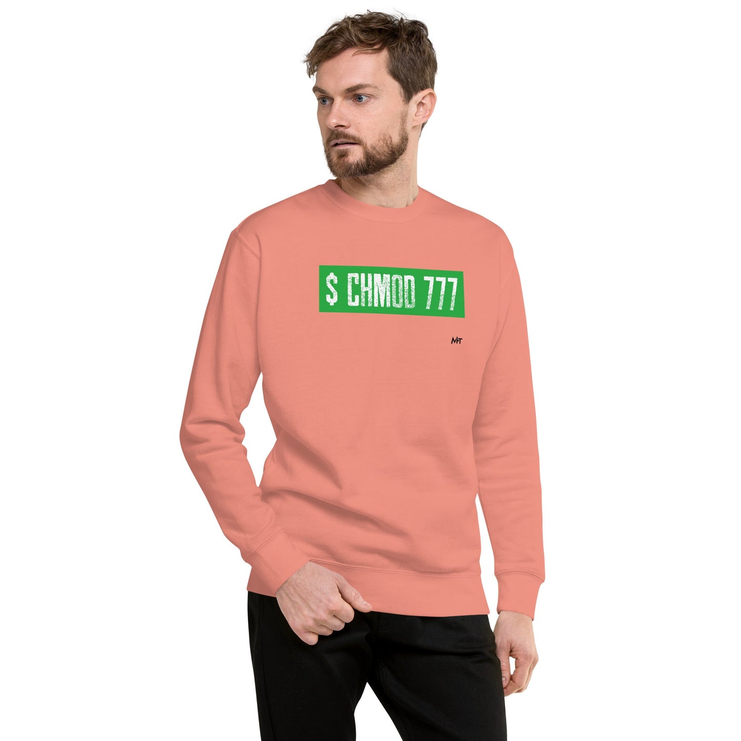 Chmod 777 - Unisex Premium Sweatshirt by DarkByteGear