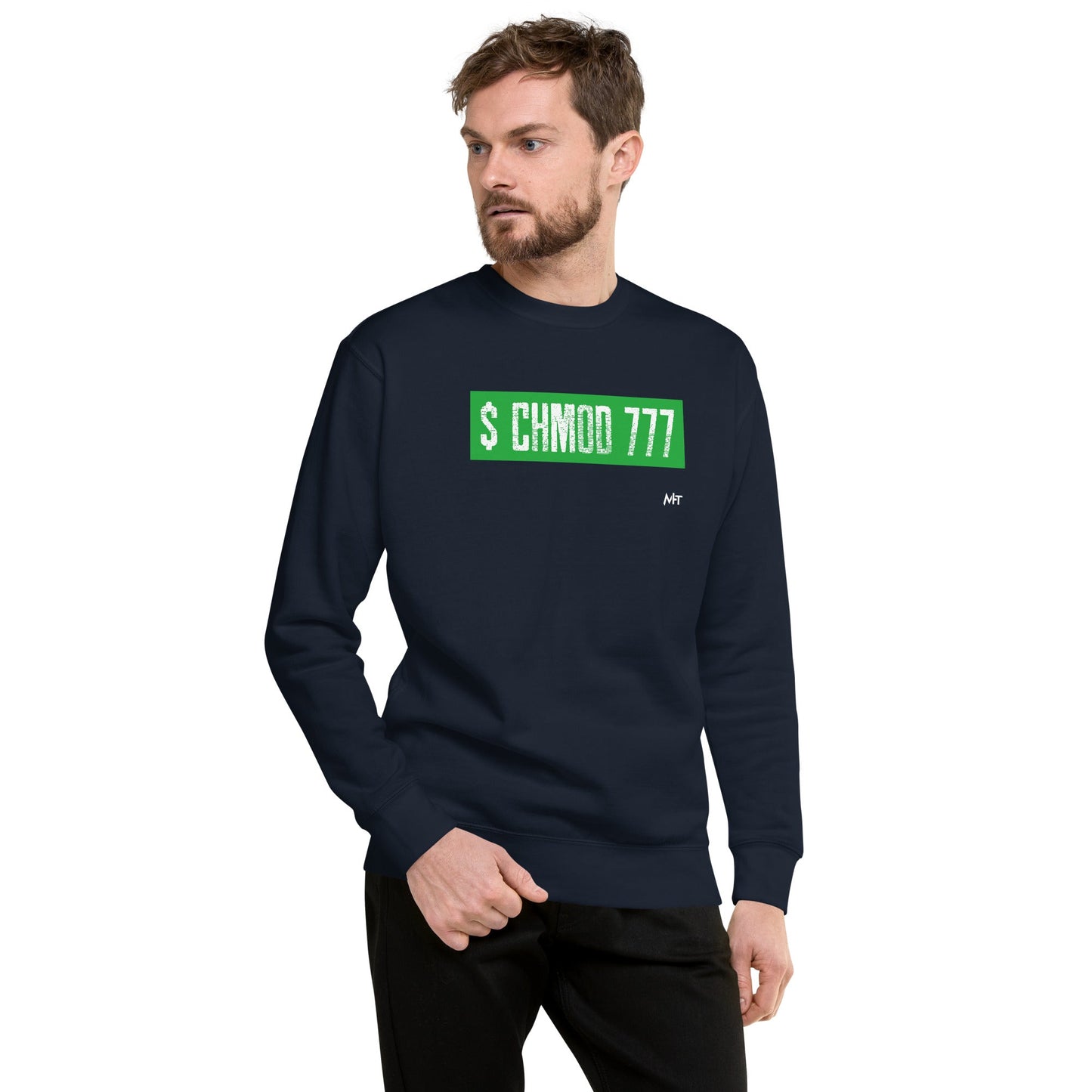 Chmod 777 - Unisex Premium Sweatshirt by DarkByteGear