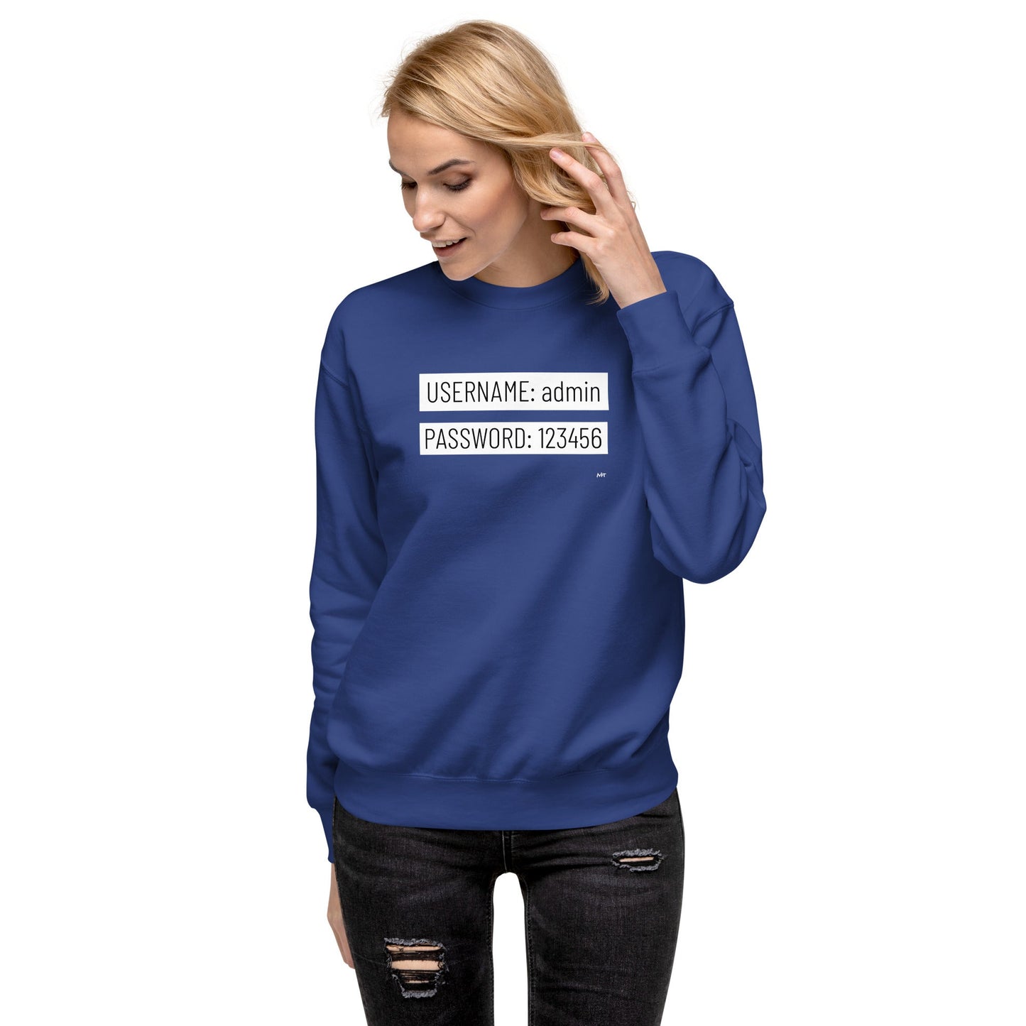 Username - Unisex Premium Sweatshirt by DarkByteGear