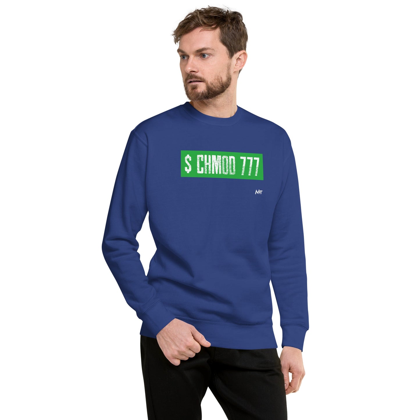 Chmod 777 - Unisex Premium Sweatshirt by DarkByteGear