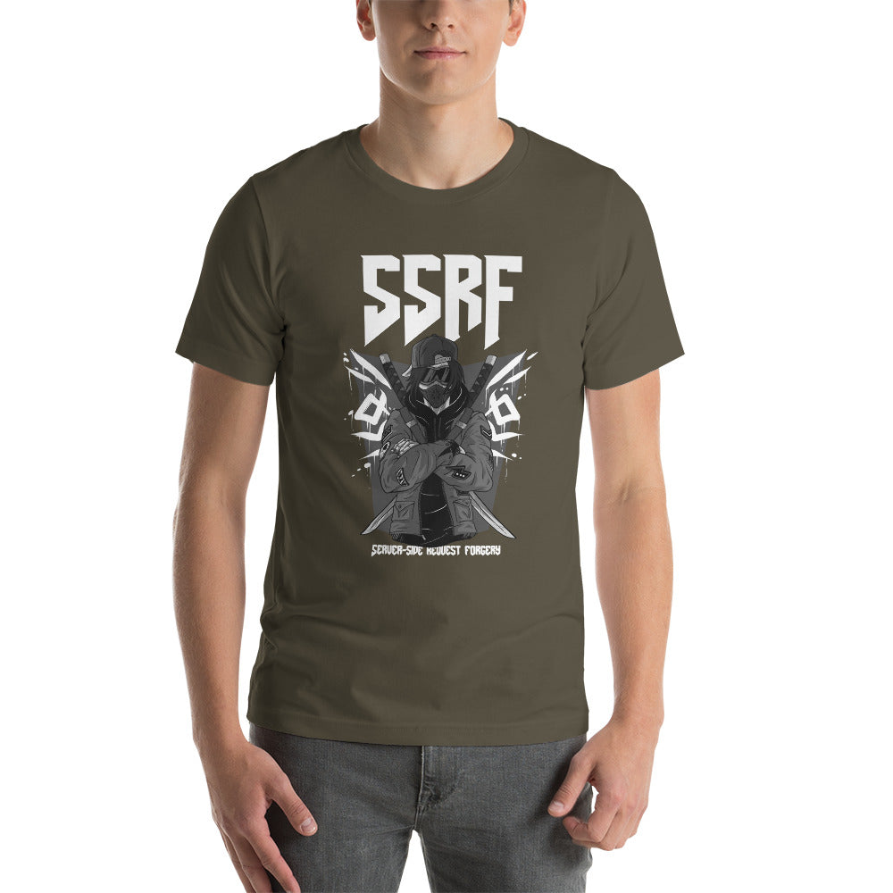 SSRF - Server-side request forgery - Short-Sleeve Unisex T-Shirt by DarkByteGear