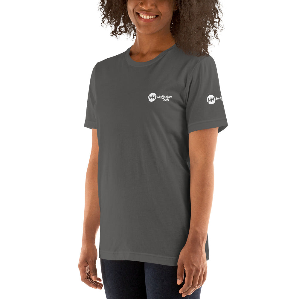 Black Hat Hacker V2 - Short-Sleeve Unisex T-Shirt by DarkByteGear