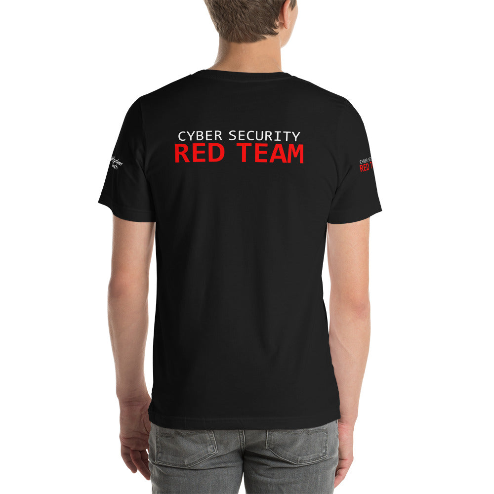Cyber security red team - Short-Sleeve Unisex T-Shirt (all sides print) by DarkByteGear