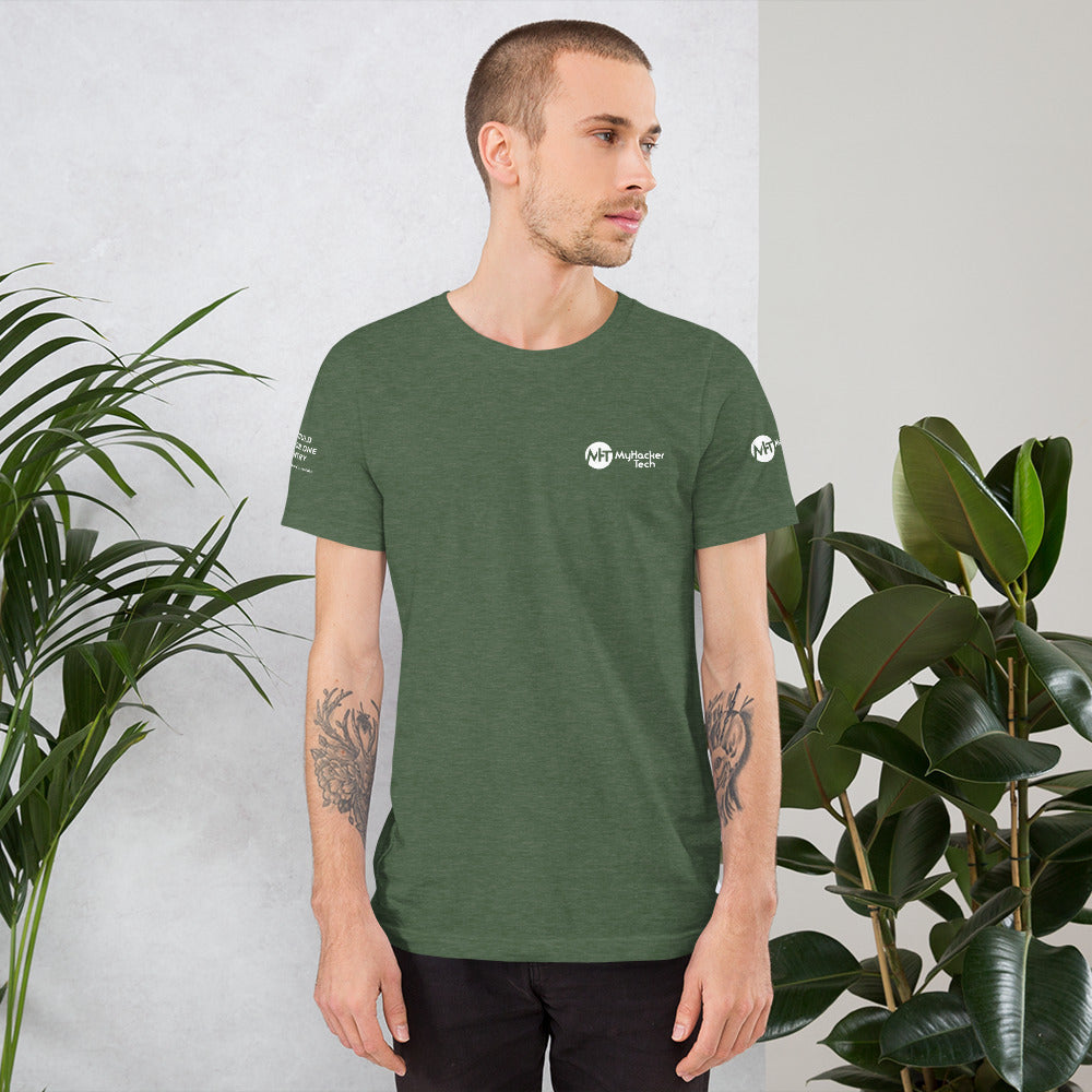 What would Jesus do for one CVE - Short-Sleeve Unisex T-Shirt (all sides print) by DarkByteGear