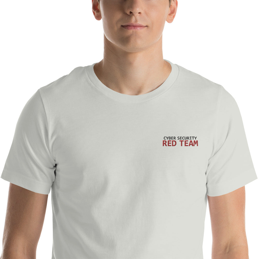 Cyber Security Red Team - Short-Sleeve Unisex T-Shirt (embroidered ) by DarkByteGear