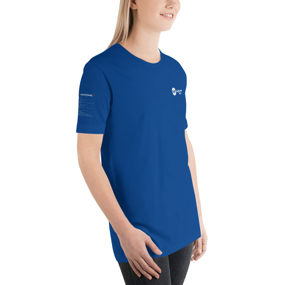 Ransomware - Short-Sleeve Unisex T-Shirt (all side print) by DarkByteGear
