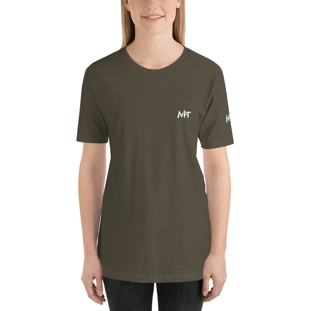 Cyber Security Red Team v5 - Short-Sleeve Unisex T-Shirt (back print) by DarkByteGear