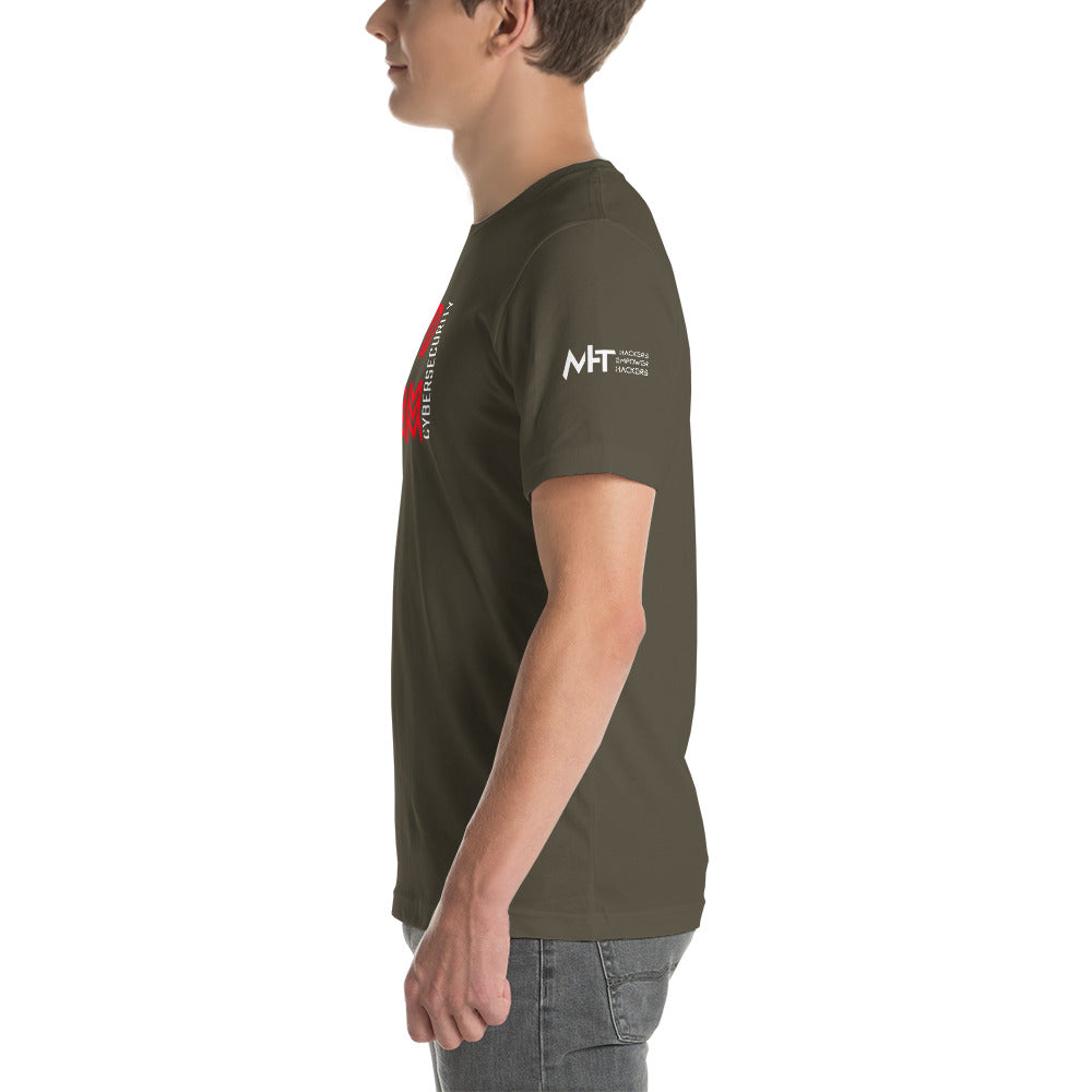 Cyber Security Red Team v5 - Short-Sleeve Unisex T-Shirt by DarkByteGear