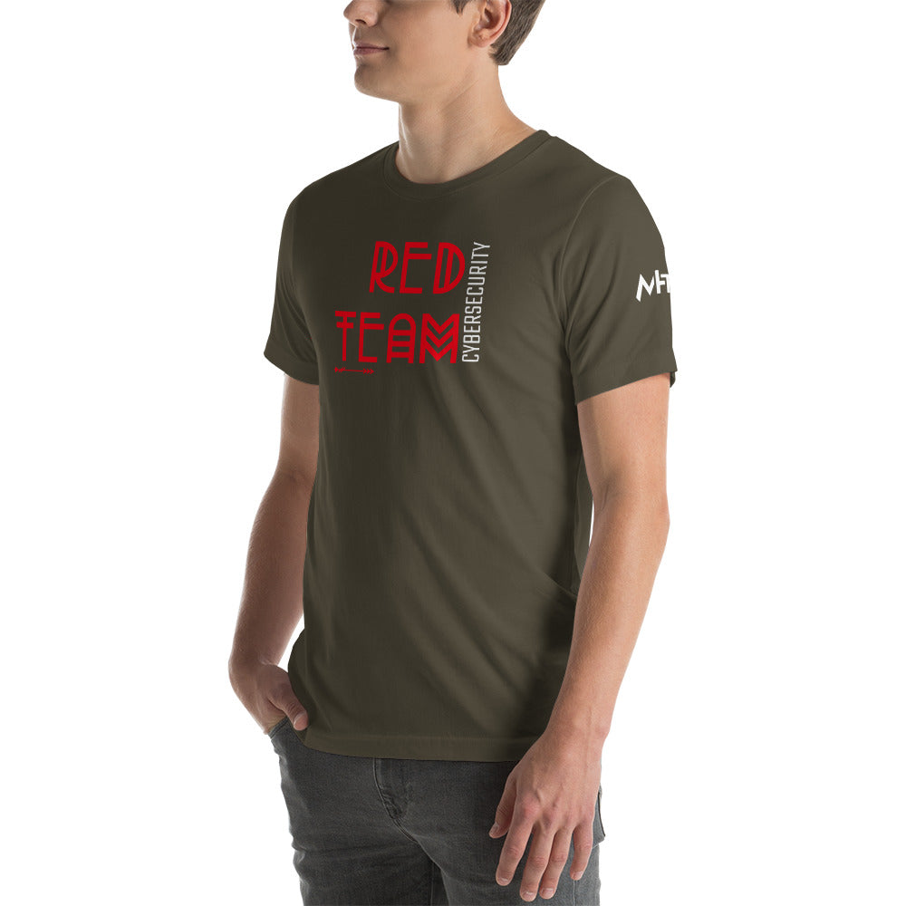 Cyber Security Red Team v5 - Short-Sleeve Unisex T-Shirt by DarkByteGear